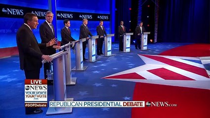 Republican Debate 2016  GOP New Hampshire Debate on ABC News [FULL 1st Hour] 30