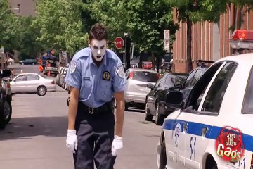 Mime Cop VS Officer Clown