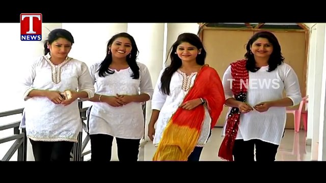 T News Anchors Holi Celebrations Promo
