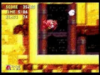 Sandopolis Zone Act 2 Knuckles