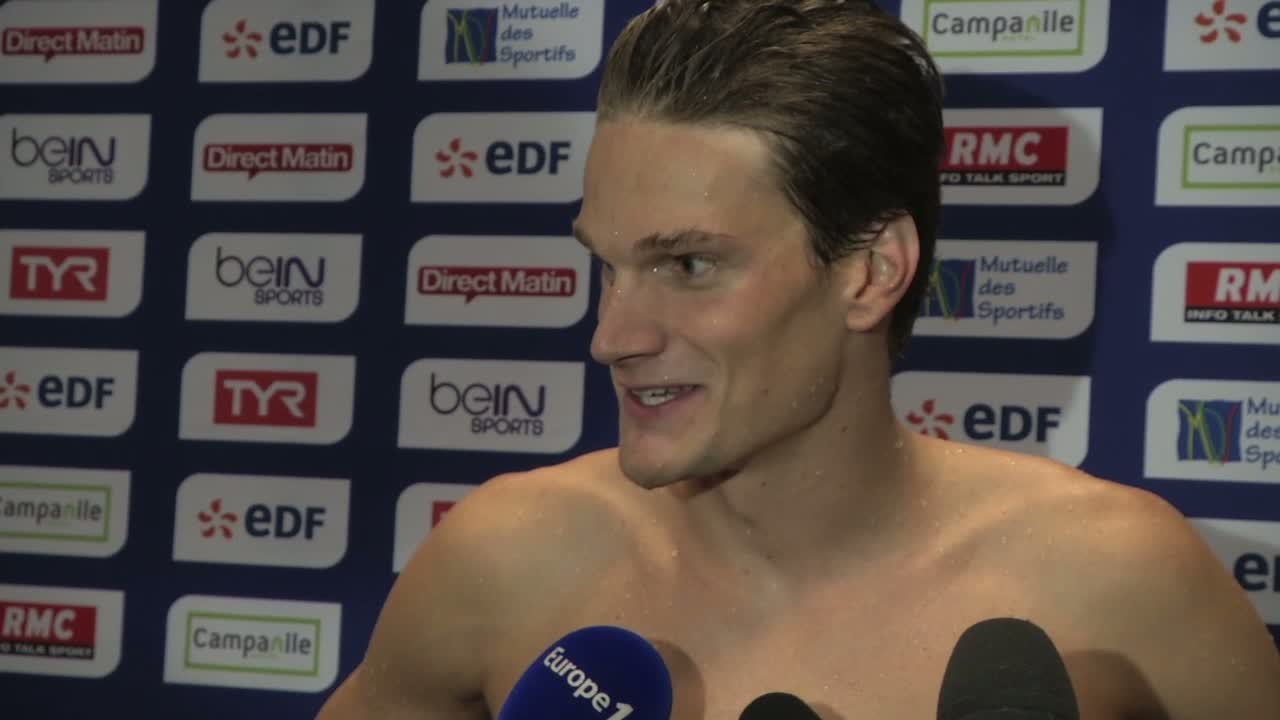 Natation - ChF (H) - 100m NL : Agnel «Difficile de ne plus être au niveau»