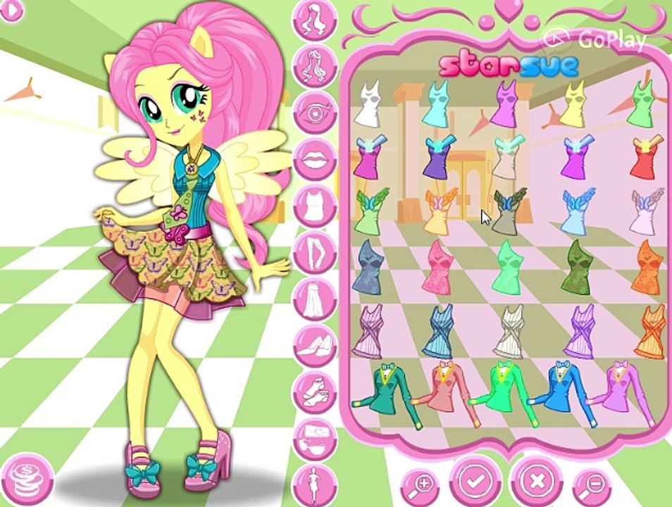 Fluttershy School Spirit Style