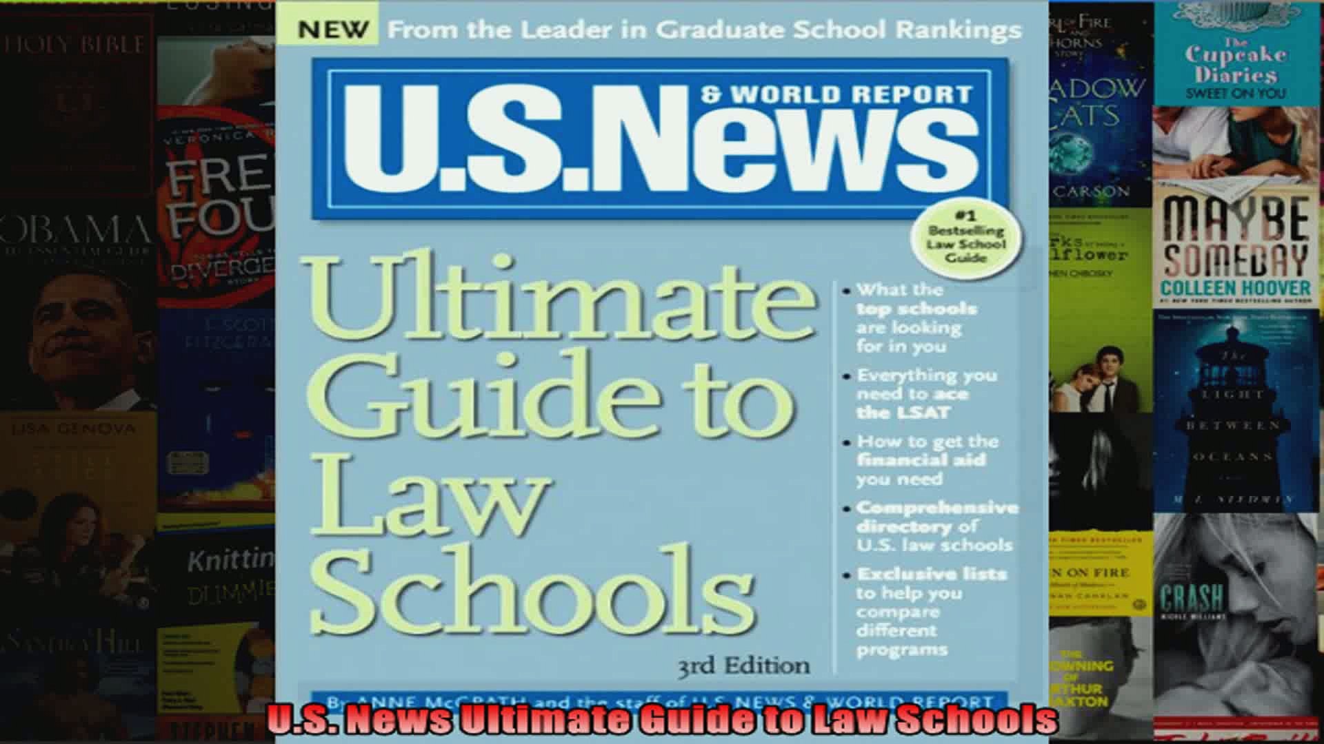 ⁣US News Ultimate Guide to Law Schools