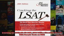 Cracking the LSAT with CDROM 2001 Edition Cracking the Lsat With Sample Tests on DVD