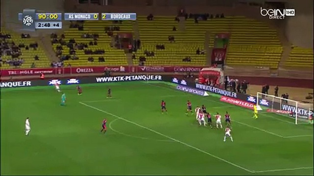 Guilbert F. (Own goal) HD - Monaco 1-2 Bordeaux - 01-04-2016 - Video Dailymotion
