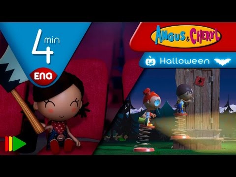 Angus & Cheryl | Halloween Compilation | Full episodes for kids | 4 minutes