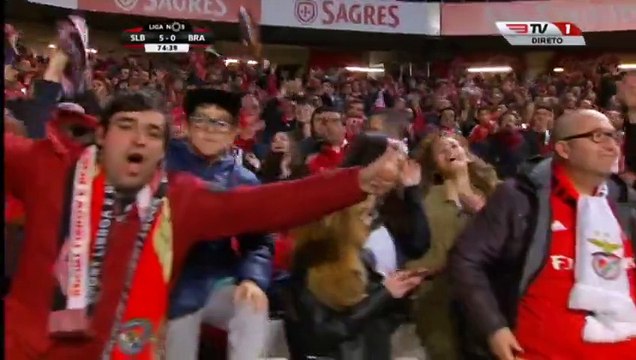 Andreas Samaris Goal HD - Benfica 5-0 Braga - 01-04-2016