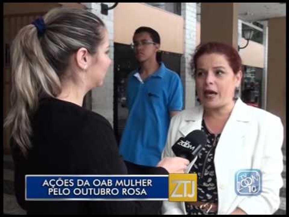 28-10-2015 - PROGRAMAÇÃO OAB MULHER - ZOOM TV JORNAL