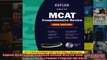 Kaplan MCAT Comprehensive Review with CDROM 2005 Edition Kaplan MCAT Premier Program
