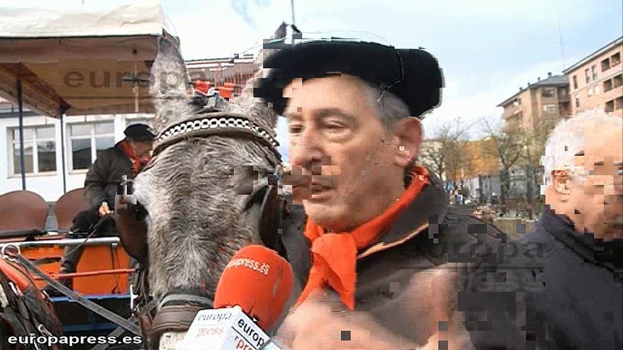 De Llodio a El Rocio en una carreta con dos mulas