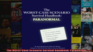 The WorstCase Scenario Survival Handbook Paranormal