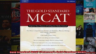 Gold Standard MCAT Petersons Gold Standard MCAT