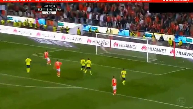 Samaris A. SUPER GOAL - Benfica 5-0 Braga 01.04.2016