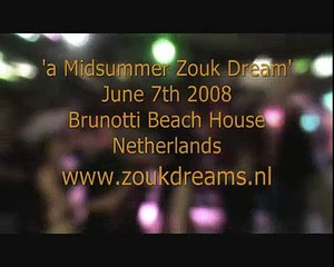 Zouk dance floor beachparty "a Midsummer Zouk Dream"