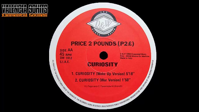 Price 2 Pounds - Curiosity (Wake Up Version) [1990]