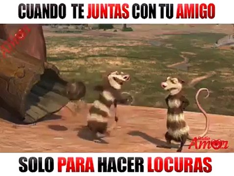 Cuando Te Juntas Con tu Amigo