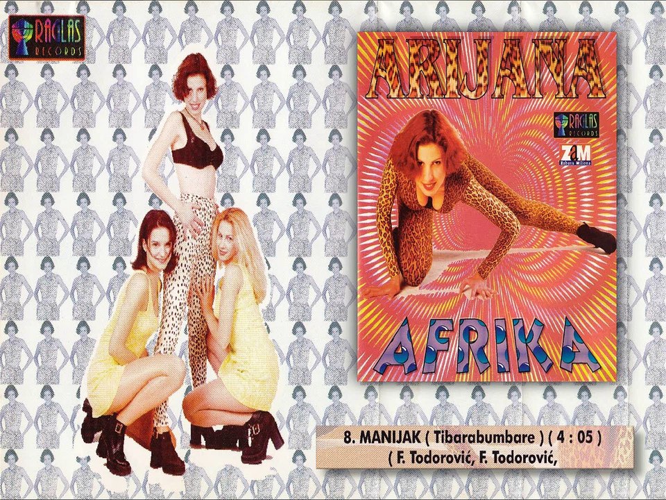 Arijana - Manijak - (Audio 1997)