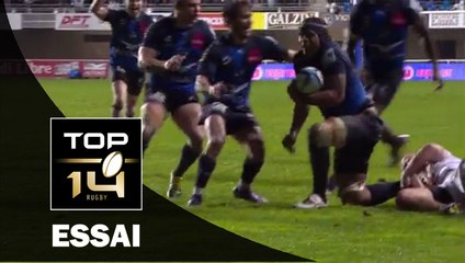 TOP 14 – Montpellier - Brive : 19-3 Essai Akapusi QERA (MON) – J20 – Saison 2015-2016