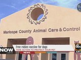FREE rabies vaccine for dogs