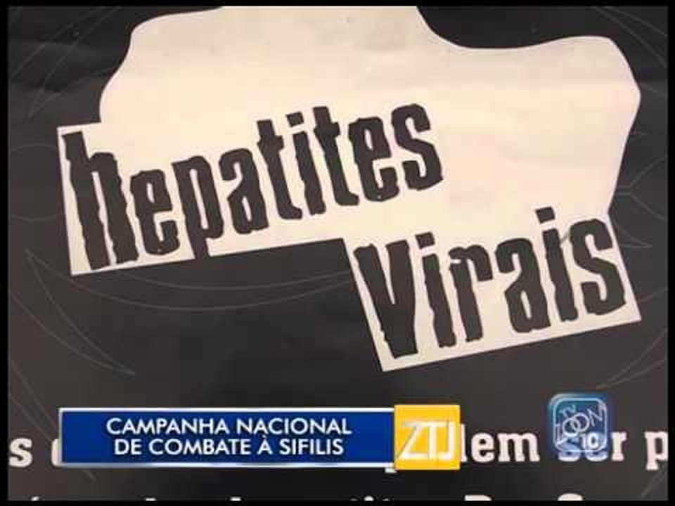 13-10-2015 - CAMPANHA EM COMBATE À SÍFILIS - ZOOM TV JORNAL