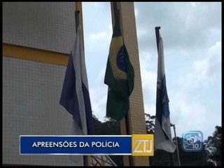 15-10-2015 - APREENSÕES DA POLÍCIA - ZOOM TV JORNAL
