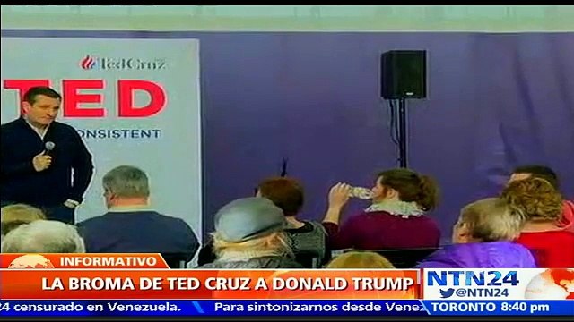 ¡Día de los inocentes! Vea la broma que le jugó Ted Cruz a su contrincante Donald Trump NOTICIAS | ENTRETENIMIENTO Y VA