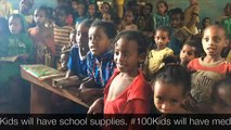 Roots Ethiopia Gives #100Kids School Sponsorships in Ethiopia