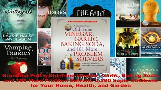 Grandma Putts OldTime Vinegar Garlic Baking Soda and 101 More Problem Solvers 2500