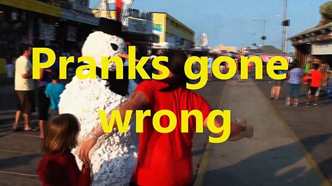 When pranks go wrong - Funny pranks compilation