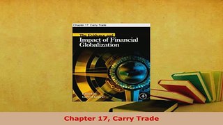 PDF  Chapter 17 Carry Trade Ebook