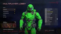 DOOM - In Game Lobby Customization: Hawk Helmet & Leg Armor, Ocelot, Hack Modules Gameplay XBO