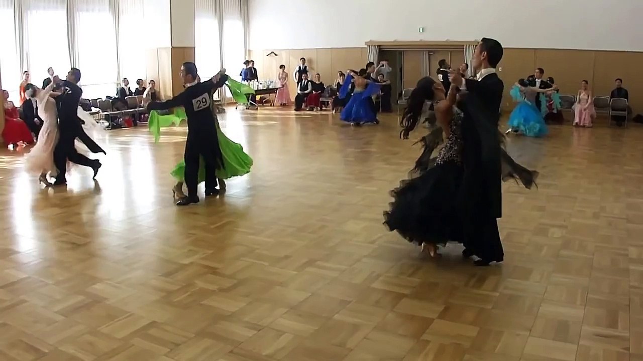 社交ダンス ワルツ 決勝 第14回ヤングサークル10ダンス選手権 2016/01/10