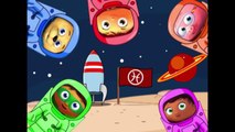 SUPER WHY Out Space Fingers Painting - Family Finger Song Nursery Rhymes Lyrics