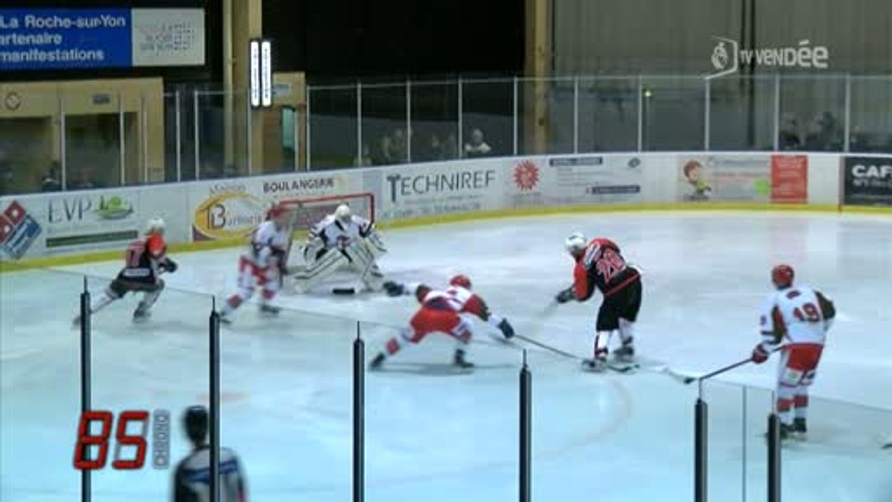 Hockey sur glace : La Roche-sur-Yon vs Courbevoie (4-1)