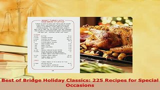 Download  Best of Bridge Holiday Classics 225 Recipes for Special Occasions PDF Online