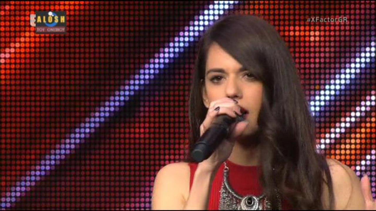 The X Factor greece 2016 - Βαλια Σωμαρακη [Ο δικος μου ο δρομος - Πασχαλης Τερζης]...15/4/2016