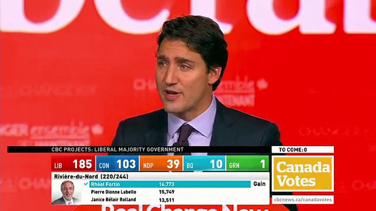 WATCH LIVE Canada Votes CBC News Election 2015 Special 338