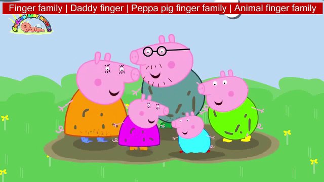 Finger family Daddy finger Peppa pig finger family Animal finger family