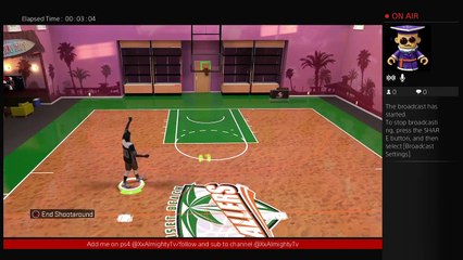Playing with snagger/center Nba2K16 myPark