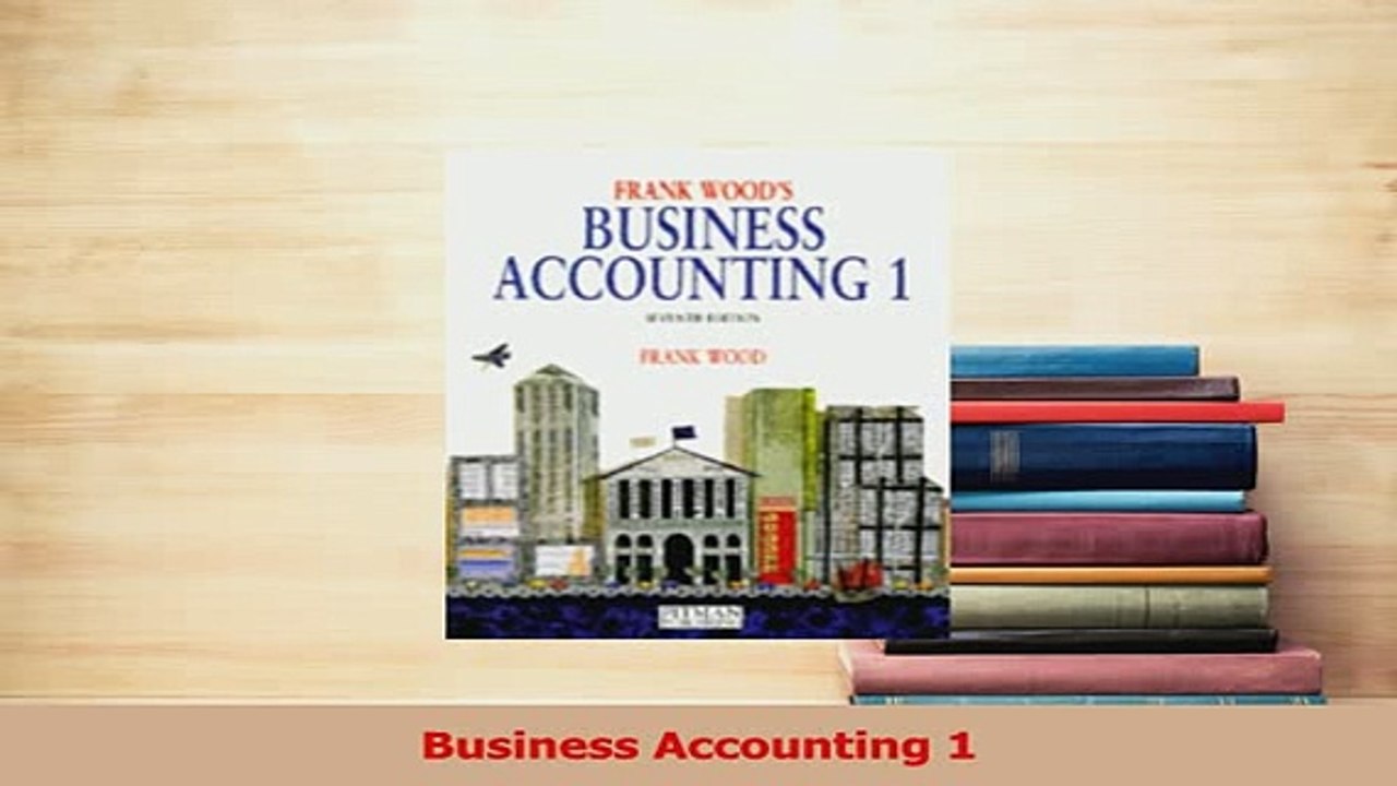 Read  Business Accounting 1 Ebook Free