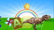 Dinosaurs 3D ABC Song Fun Nursery Rhymes Dinosaurs Collection ( Finger Family Song)