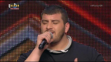 The X Factor greece 2016 - Πιλατος Κουνατιδης [Εσπασε η νυχτα δυο κομματια]..15/4/2016