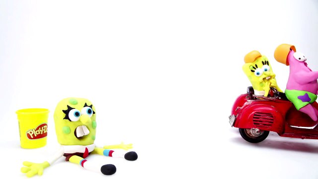 Spongebob Squarepants Clay + Play doh STOP MOTION video - Bob Esponja Animación