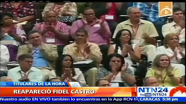 A todos nos llegará nuestro turno, pero quedarán las ideas : Fidel Castro en congreso comunista