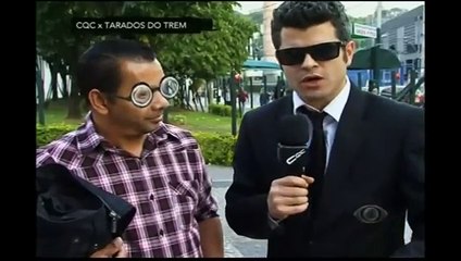 Encoxando mulher Mulher encoxada no trem CQC