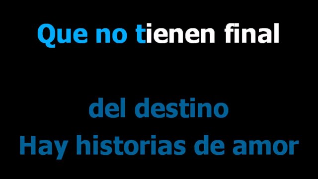 Cosas Del Corazon - Alicia Villareal Y Cristian Castro - Karaoke - Letra