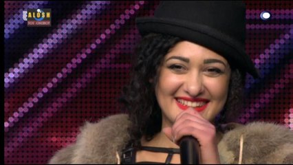 The X Factor greece 2016 - Σαντρα Γιασσα [You can leave your hat on]..18/4/2016