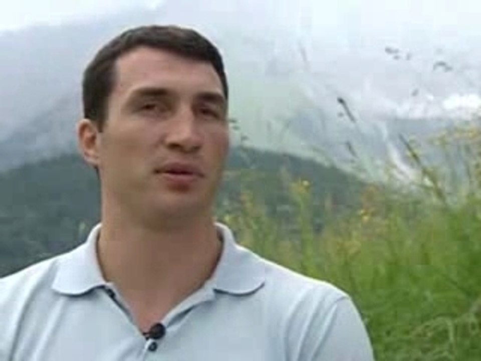 Klitschko trainiert in Tirol