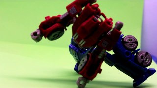Transformers: Stop Motion, Green Screen, And VFX Test.