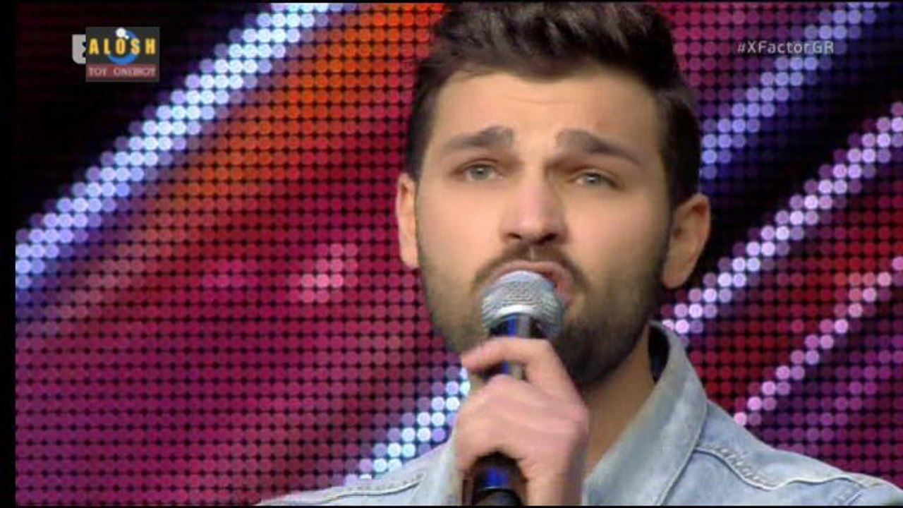 The X Factor greece 2016 - Θοδωρης Φωκας [The way you make me feel]..18/4/2016